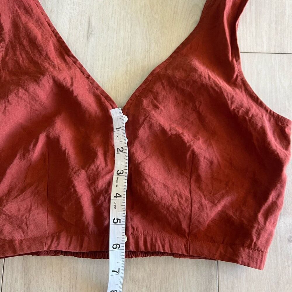 Madewell women crop top size 0 - Picture 2 of 8
